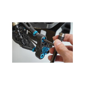 Koswork Glow Plug/Clutch Nut Cross Wrench (Nut 7, 8, 10mm & Hex 5mm) / KOS13261