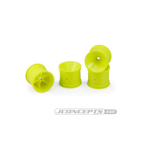 JConcepts Mono, RC10T, T2, T3, GT, front wheel - yellow,...
