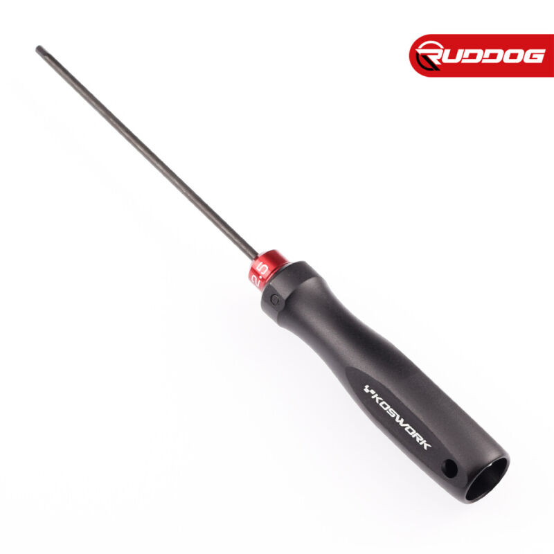 Koswork Hex Wrench 2.5mm (w/120mm Tip) (Alum. Tri Handle) / KOS13251-H25