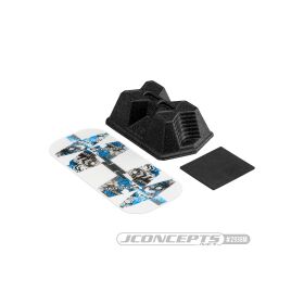 JConcepts Mini Aero car stand, matte black (Fits – Mini-T, Mini-B) / JCO2938M