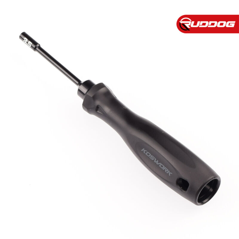 Koswork Aluminum 3.5mm Nut Driver (For Mini) (w/68mm Tip) (Light Tri Handle) / KOS13213-N35