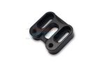 GPM 1/6 AXIAL 4WD SCX6 ALUMINUM FRONT KNUCKLE SERVO MOUNT -1PC SET black / GPMSCX6024BK