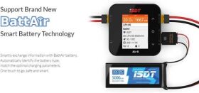 ISDT Ladegerät Air8 mit BattAir Technologie 1-8S Wireless Smart Charger 500W / Air8