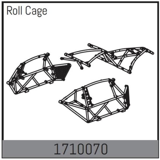 ABSIMA Rock Racer MAMBA 7 Ersatzteil Überrollkäfig / 1710070