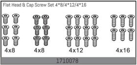 ABSIMA Rock Racer MAMBA 7 Ersatzteil Senkkopf- und...