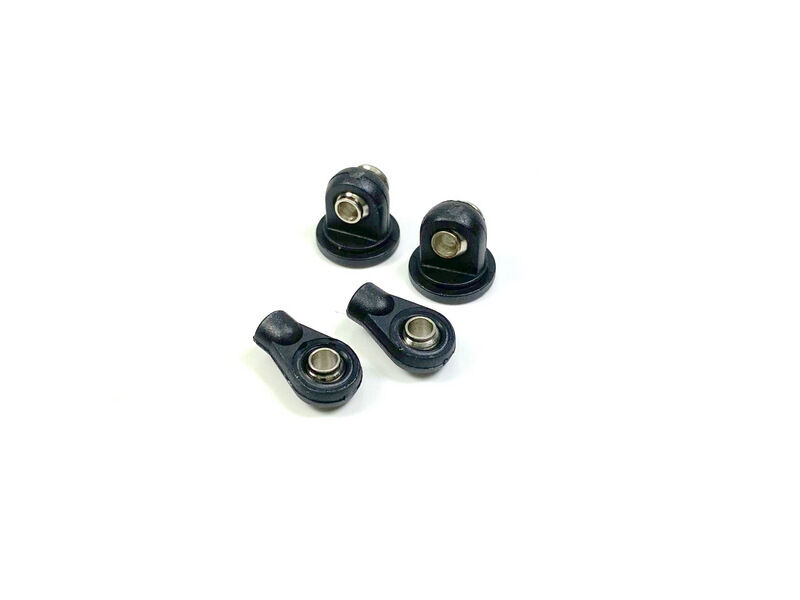 ABSIMA Kugelkopfset f. Aluminium Tuning-Dämpfer 50mm-62mm (2 Paar) / 2330050