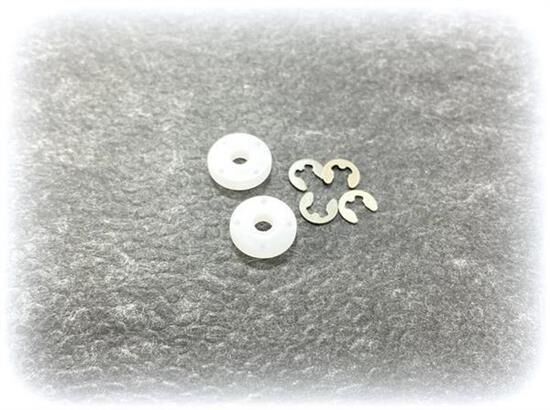 ABSIMA Kolbenplatten f. Aluminium Tuning-Dämpfer 4-Loch (2 St.) / 2330054