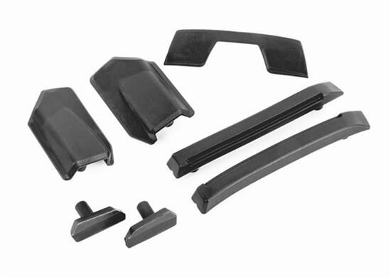 TRAXXAS Sledge Karo-Verstärkungs-Set schwarz / Dach-Skid-Pads (für #9511 Ka / TRX9510
