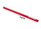 TRAXXAS SLEDGE Chassis Brace (T-Bar) 6061-T6 Alu rot + Schrauben / TRX9523R
