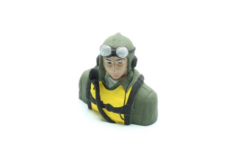 PICHLER Pilotenpuppe WWII Allianz H=65mm / 15381