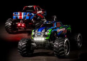 Traxxas LED Licht-Set komplett (mit Bumper v/h + BEC...