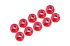 Ultimate Racing 3 mm. ALU. NYLON NUT RED (10pcs) / UR1502-R
