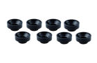 Ultimate Racing M3 ALUMINUM SERVO WASHER BLACK (8 pcs) / UR1507-N