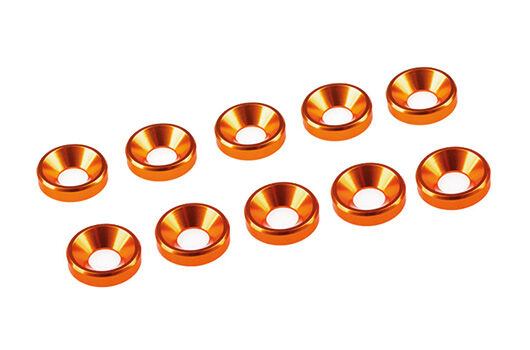 Ultimate Racing 3 mm ALU.WASHER GOLD (10pcs.) / UR1501-G