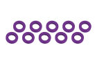 Ultimate Racing ALUMINUM SHIM (3x6x1mm) PURPLE (10pcs) / UR1505-P