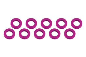 Ultimate Racing ALUMINUM SHIM (3x6x1mm) PINK (10pcs) /...