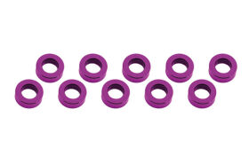 Ultimate Racing ALUMINUM SHIM (3x6x2mm) PINK (10pcs) /...