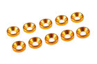 Ultimate Racing 4 mm. ALU. WASHER GOLD (10 pcs) / UR1511-G