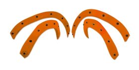 TMT Fender Flares orange (inkl. Schrauben) / TMTX8V2FLO