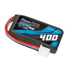 GensAce Akku LIPO 2S 7,4 V-400-60C(JST) 41 × 20 × 13 mm 20 g / GE1-0400-2J-60C