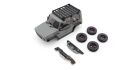 Kyosho Karosserie APIO Jimny TS4 Medium Grey Mini-Z 4X4 MX01 / K.MXBT05G
