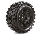Louise 24mm TRAXXAS X-MAXX X-MCROSS Sport-Reifen Felge schwarz / LOUT3352B
