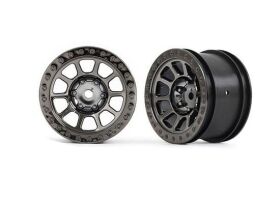 TRAXXAS Felge Bandit 2.2 Schwarz-Chrom hi / TRX2480A