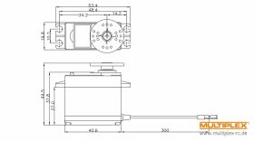 Multiplex Servo D645MW / 116645