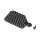 Team Losi Racing Empfänger Platte Carbon Mounting: 22X-4 / TLR331060