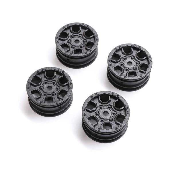 AXIAL 1.0 Ford Bronco Wheel Black (4): SCX24 / AXI40006