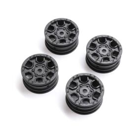 Axial Felge 1.0 Ford Bronco schwarz (4 Stück): SCX24...