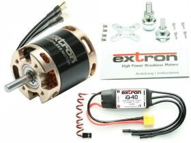Extron Brushless Motor EXTRON 2820/10 (1100KV) Combo Set...