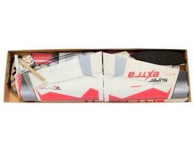 RC Factory Super Extra L grau-rot / 1000 mm / 15463