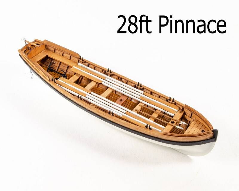 Krick Beiboot Pinnace 28 ft. / 126 mm Bausatz / 62145
