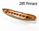 Krick Beiboot Pinnace 28 ft. / 126 mm Bausatz / 62145