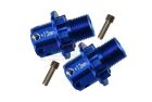 GPM TRAXXAS SLEDGE blue ALUMINUM 13MM HEX ADAPTERS-4PC SET / GPMSLE010/+13MMB