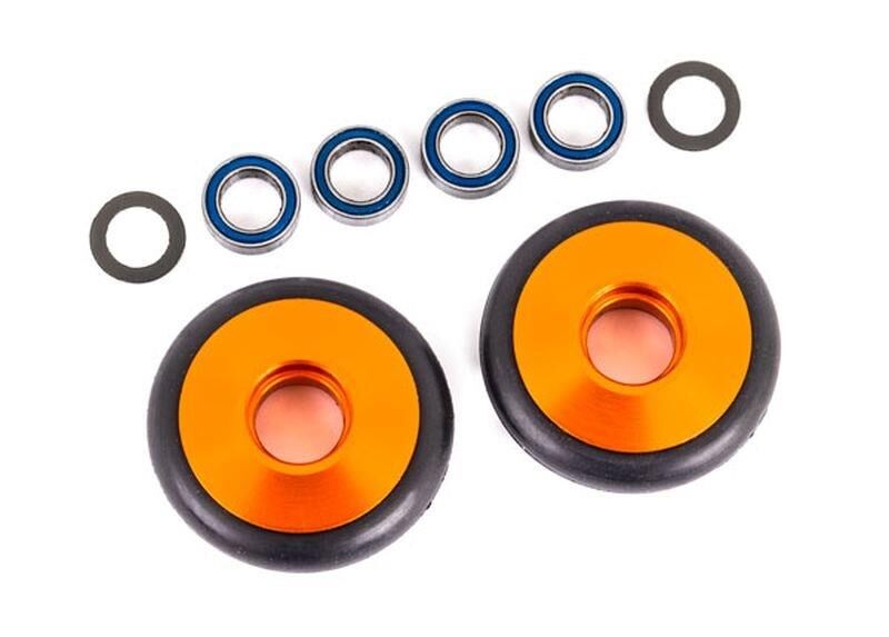 TRAXXAS Wheelie-Bar 6061-T6 Alu orange eloxiert +KT / TRX9461A