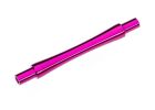 TRAXXAS Achse Wheelie-Bar 6061-T6 Alu pink eloxiert +KT / TRX9463P