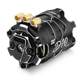 Hobbywing Xerun D10 Brushless Drift Motor 10.5T Schwarz / HW30401134