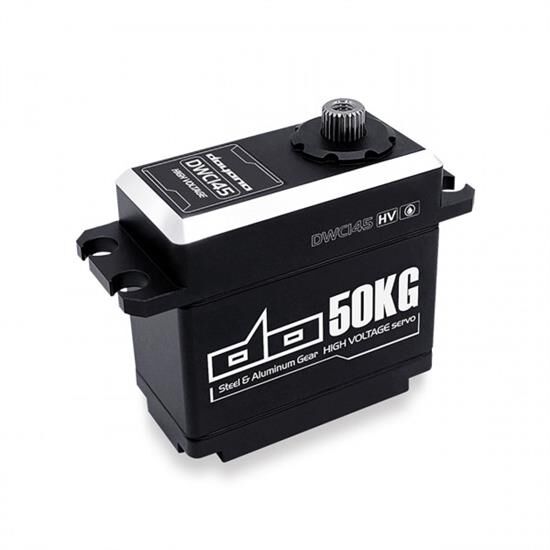 Doyono Coreless Servo HV Waterproof 50.0kg/0.23sec @7.4V / DWC145