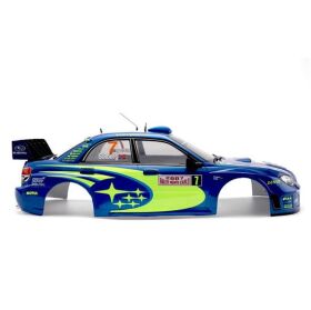 Killerbody Subaru Impreza WRC 2007 Karosserie Blau lackiert 195mm RTU / KB48762
