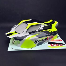 Hobao Hyper SV2 Printed Body - Yellow VS2 / H85109Y
