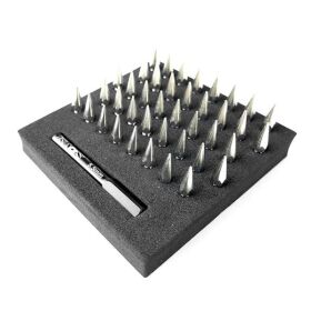 CEN Bullet Spiked Wheel Lug Bolts ( M2.5mm studs, sliver...