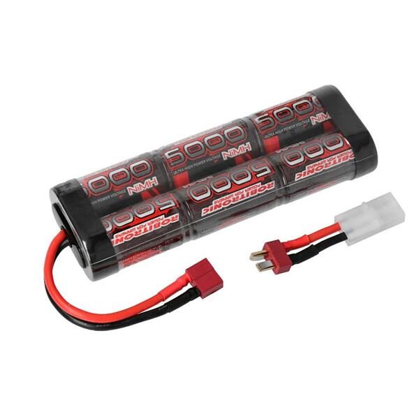 Robitronic NiMH Akku 5000mAh 7,2V Stick Pack T-Stecker & Tamiya / SC5000T