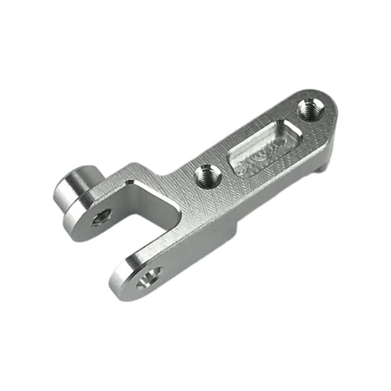 CEN CNC Aluminum 4th link mount (silver anodized) / CKD0309