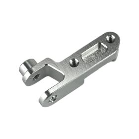 CEN CNC Aluminum 4th link mount (silver anodized) / CKD0309