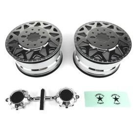 CEN American Force H01 CONTRA Wheel (chrome, w/ chrome...