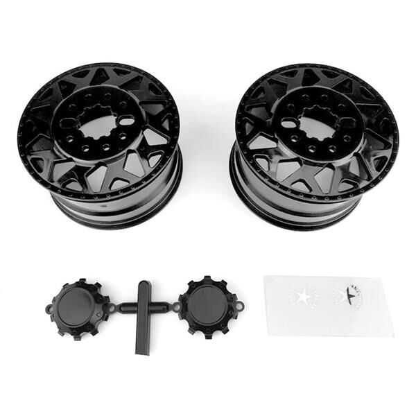CEN American Force H01 CONTRA Wheel (black, w/ blk cap) / CD0603