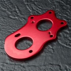 MST-Racing RMX Alum. spur gearbox motor mount (red) /...