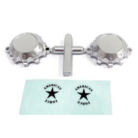 CEN Silver Wheel Cap (w/decal, for American Force H01...